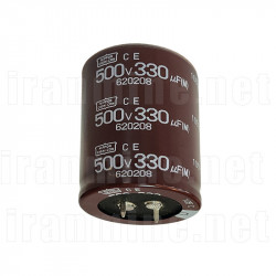 مشخصات، قیمت و خرید خازن پاور ماینر کد 330UF500V | ایران ماین